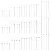 600Pcs 15 Styles 304 Stainless Steel Ball Head Pins & Flat Head Pins & Eye Pins STAS-TA0002-80-3