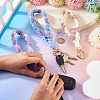 3Pcs Cotton Braided Flower Pendant Decorations AJEW-TA0002-72C-6