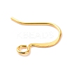 Brass Earring Hooks X-KK-F824-012G-3