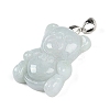 Natural Jadeite Carved Pendants G-F768-02-2