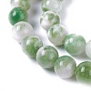 Natural Persian Jade Beads Strands G-E531-C-25-3