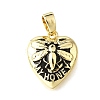 Brass Pendants KK-V007-011G-04-1