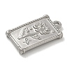 Anti-Tarnish 304 Stainless Steel Pendants STAS-Q334-26P-2