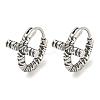 316 Surgical Stainless Steel Hoop Earrings EJEW-D096-14I-AS-1