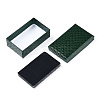Rhombus Textured Cardboard Jewelry Boxes CBOX-T006-02C-4