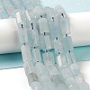 Natural Aquamarine Beads Strands G-M403-B22-3
