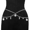 Alloy Moon Sun Star Double Layer Tassel Waist Chains WG6E939-02-1