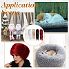 Imitation Hair Faux Fur Fabric DIY-WH0581-02A-6