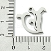 Non-Tarnish 201 Stainless Steel Pendants STAS-B055-01P-V-3