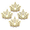 Ion Plating(IP) 201 Stainless Steel Pendants X-STAS-N098-053LG-1