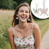 24pcs 8 styles Alloy Open Back Bezel Pendants FIND-GA0004-97-5