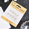 12Pcs 6 Styles Brass Micro Pave Clear Cubic Zirconia Ear Cuff Findings KK-BBC0022-22-6