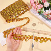 Polyester Metallic Thread Lace Tassel Ribbons OCOR-WH0108-42A-3
