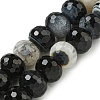 Natural Agate Crystal Beads Strands G-P546-B02-02-2