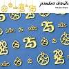 Rack Plating Alloy Pendants FIND-FS0003-48-3