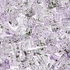 Transparent Spray Painted Glass Seed Beads SEED-L011-10A-20-3