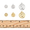 12Pcs 6 Styles 304 Stainless Steel Charms STAS-FS0001-97-5