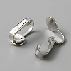 Brass Clip on Earring Findings KK-WH0047-67P-2