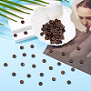 100Pcs Natural Coconut Bead Strands COCO-TA0001-01B-5