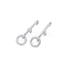 304 Stainless Steel Stud Earrings STAS-OY003-64P-3