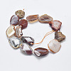 Natural Agate Beads Strands G-G747-01B-2