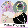 1000Pcs Opaque Acrylic Beads MACR-ME0001-02-4
