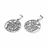Non-Tarnish Religion 201 Stainless Steel Pendants STAS-N095-080-2