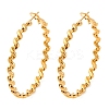 304 Stainless Steel Hoop Earrings EJEW-S250-04A-G-4