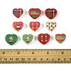 20Pcs Christmas Printed Opaque Acrylic Beads OACR-FS0002-53A-5