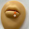 316L Surgical Stainless Steel with Acrylic Luminous Lip Rings FS-WG019E1-01-1