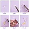 DIY Mermaid Tail Shape Earring Making Kit DIY-SZ0009-63-5