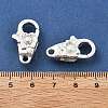 Brass Lobster Claw Clasps KK-R216-18B-S-3
