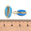 DIY Alloy Shell Starfish Shape Hoop Earring Making Kits DIY-XCP0003-31-3