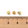 SHEGRACE Brass Beads XGR0118G-125G-2
