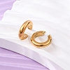 C-Shaped 304 Stainless Steel Cuff Earrings EJEW-A131-04C-G-2