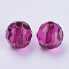 Transparent Acrylic Beads X-TACR-Q257-10mm-V65-2