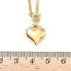 304 Stainless Steel Pendant Necklaces NJEW-D343-03G-3