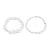 Chip & Round Natural Mixed Stone Beaded Stretch Bracelets for Women BJEW-JB10188-5