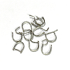 Anti-Tarnish 925 Sterling Silver Ice Pick Pinch Bails STER-L057-079A-2