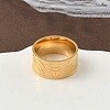 304 Stainless Steel Finger Rings for Women LS-RJEW-F195-04G-2