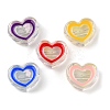 UV Plating Acrylic Beads OACR-K005-23-1