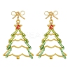3 Pairs Brass Stud Earring & 304 Stainless Steel Leverback Earring Sets EJEW-MZ00496-3