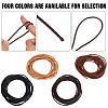 5M Round Braided Cowhide Letter Cord WL-GF0001-34A-04-5