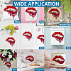 1 Set PET Hollow Out Drawing Painting Stencils DIY-MA0005-22B-5