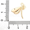Brass Pave Cubic Zirconia Pendants KK-E793-27G-3