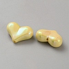 10Pcs Opaque Acrylic Beads LS-SACR-WH0008-020E-2