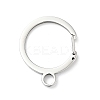 Non-Tarnish 304 Stainless Steel Gate Snap Key Clasps LS-STAS-C056-09P-1