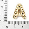 Brass Micro Pave Cubic Zirconia Pendants KK-Z108-02G-A-3