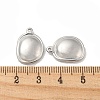 Non-Tarnish 304 Stainless Steel Pendants STAS-L022-184P-3