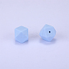 Hexagonal Silicone Focal Beads SI-JX0020A-86-1